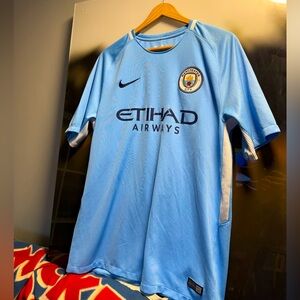 Manchester City 2017-18 home Jersey L